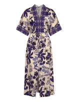 Lollys Laundry - Jemimall Maxi Dress 3/4 - Ilga suknelė - Mėlyna