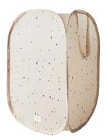 3 Sprouts - 3 Sprouts Pop-Up Laundry Hamper, Terrazzo Beige - Sandėliavimo dėžė - Smėlio