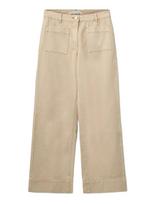 Sofie Schnoor - Tullingesw Trousers - Plačios kelnės - Smėlio
