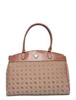 GUESS - Melinda Logo Deluxe Dome Tote - Rankinė - Smėlio