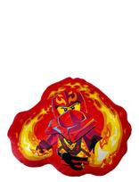 Ninjago - Lego Ninjago Kai, Figurformede Puder - Pagalvė - Raudona