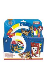 Paw Patrol - Paw Patrol Microovnsspisesæt 5 Dele - Vakarienės rinkiniai - Marga / raštuota