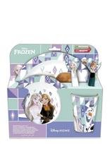 Frost - Disney Frost Microovnsspisesæt 5 Dele - Vakarienės rinkiniai - Marga / raštuota