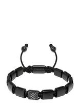 Nialaya - The Cz Flatbead Collection - Matte Onyx - Apyrankė - Juoda