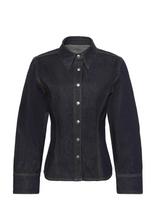 Calvin Klein Jeans - Seamed Shirt Classic Ck Rinse - Džinsiniai marškiniai - Tamsiai mėlyna