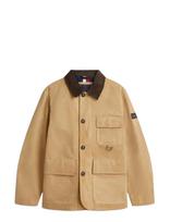 Tommy Hilfiger - Waxed Barn Jacket - Parka stiliaus striukė - Smėlio