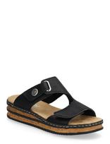 Rieker - 62980-01 - Platforminės basutės - Juoda