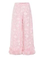 Hunkøn - Aiko Trousers - Plačios kelnės - Rožinė