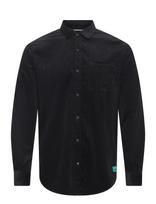 Scotch & Soda - Regular-Fit Corduroy Shirt - Laisvalaikio marškiniai - Juoda