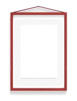 MOEBE - Frame, Red Stained, A4 (Fsc 100%) - Rėmeliai - Raudona