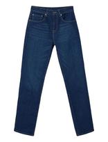 Lexington Clothing - Classic Mid-Waist Straight-Leg Jeans - Tiesaus kirpimo džinsai - Mėlyna