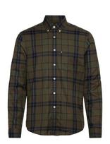 Lexington Clothing - Casual Checked Flannel B.d Shirt - Flaneliniai marškiniai - Chaki spalva