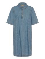 Culture - Cuayna Ss Dress - Marškininė suknelė - Mėlyna