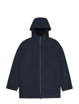 Rains - Suva Hardshell Long Jacket W3 - Lietpaltis - Tamsiai mėlyna