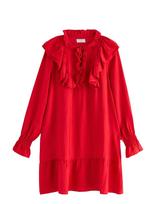 Lindex - Dress Winny - Trumpa suknelė - Raudona