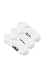 Jack & Jones - Jacbasic Bamboo Short Sock 3 Pack Noos - Kojinės iki kulkšnių - Balta
