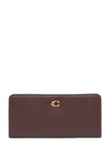 Coach - Essential Slim Wallet - Piniginė - Ruda