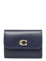 Coach - Essential Card Holder Wallet - Piniginė - Tamsiai mėlyna