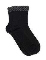 Mp Denmark - Dina Short Socks - Futbolo kojinės iki kulkšnių - Juoda