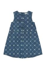 The New - Tnstine S_L Denim Dress - Laisvalaikio suknelė be rankovių - Mėlyna