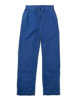 Nudie Jeans - Wendy Herringbone Pants - Plačios kelnės - Mėlyna