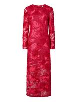 YAS - Yasfloree Ls Long Dress - D2D - Ilga suknelė - Raudona