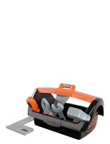 Smoby - Black+Decker Tool Box + 6 Tools - Žaislų įrankiai - Oranžinė