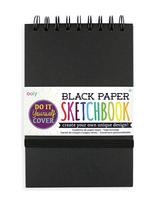 Ooly - Sketchbook - Diy - Black 13X19 Cm - Kalendoriai ir užrašų knygelės - Juoda