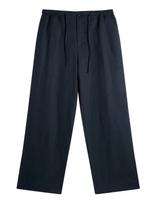 J. Lindeberg - Noah Drape Linen Pants - Lininės kelnės - Tamsiai mėlyna