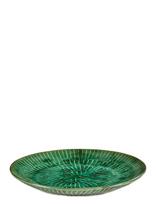 Serax - Plate L Green Verde Lanza Set/2 - Vakarienės lėkštės - Žalia