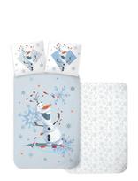 Frost - Bed Linen Senior Frozen 3316 - 140X200, 60X63 Cm - Patalynė - Mėlyna
