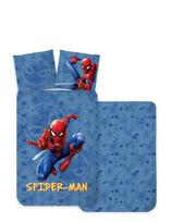 Spider-man - Bed Linen Senior Spiderman 4411 - 140X200, 60X63 Cm - Patalynė - Marga / raštuota