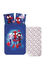 Spider-man - Bed Linen Senior Spidey 5464 - 140X200, 60X63 Cm - Patalynė - Mėlyna