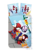 Spider-man - Bed Linen Senior Spidey 5460 - 140X200, 60X63 Cm - Patalynė - Marga / raštuota