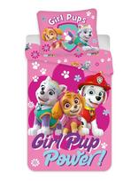 Paw Patrol - Bed Linen Junior Pp 1023 C - 100X135, 40X60 Cm - Patalynė - Rožinė