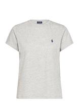 Polo Ralph Lauren - Classic Fit Cotton Jersey Crewneck Tee - Marškinėliai trumpomis rankovėmis - Pilka