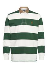 Polo Ralph Lauren - Classic Fit Khaki-Collar Rugby Shirt - Marškinėliai ilgomis rankovėmis - Žalia