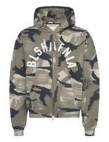 BLS Hafnia - Dpm Zip Hoodie - Džemperis - Žalia