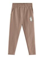 Lindex - Trousers Moomin Side Stripe - Kelnės - Ruda