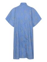 Bruuns Bazaar - Acrocomiabbphilly Dress - Iki kelių ir midi suknelės - Mėlyna
