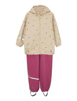 CeLaVi - Rainwear Set - Aop - Lietaus drabužių komplektas - Smėlio