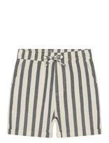 Daily 7 - Cotton Stripe Shorts - Laisvalaikio šortai - Marga / raštuota