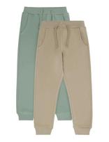 Minymo - Pants Sweat 2-Pack - Sportinės kelnės - Chaki spalva