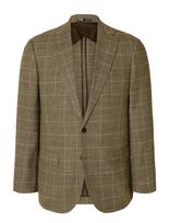Selected - Slhrelaxed-Oasis Sun Chk Blz - Vieneilės striukės - Ruda