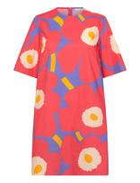 Marimekko - Kukkiva Unikko - Marškininė suknelė - Raudona
