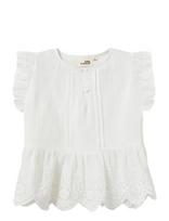 Sofie Schnoor Baby And Kids - Juilettekb Blouse - Palaidinės ir tunikos - Balta