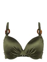Dorina - Guarana Bikini Top - Bikini viršus su lankeliu - Chaki spalva