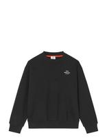 Mads Nørgaard - Mix Sweat Sonar Sweatshirt - Megztinis - Juoda