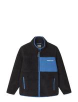 Mads Nørgaard - Teddy Fleece  Jeffo Jacket - Flisinė striukė - Juoda