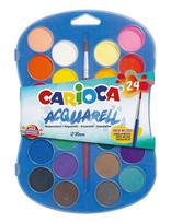 Carioca - Carioca Vattenfärger 24 St - Piešimo priemonės - Marga / raštuota